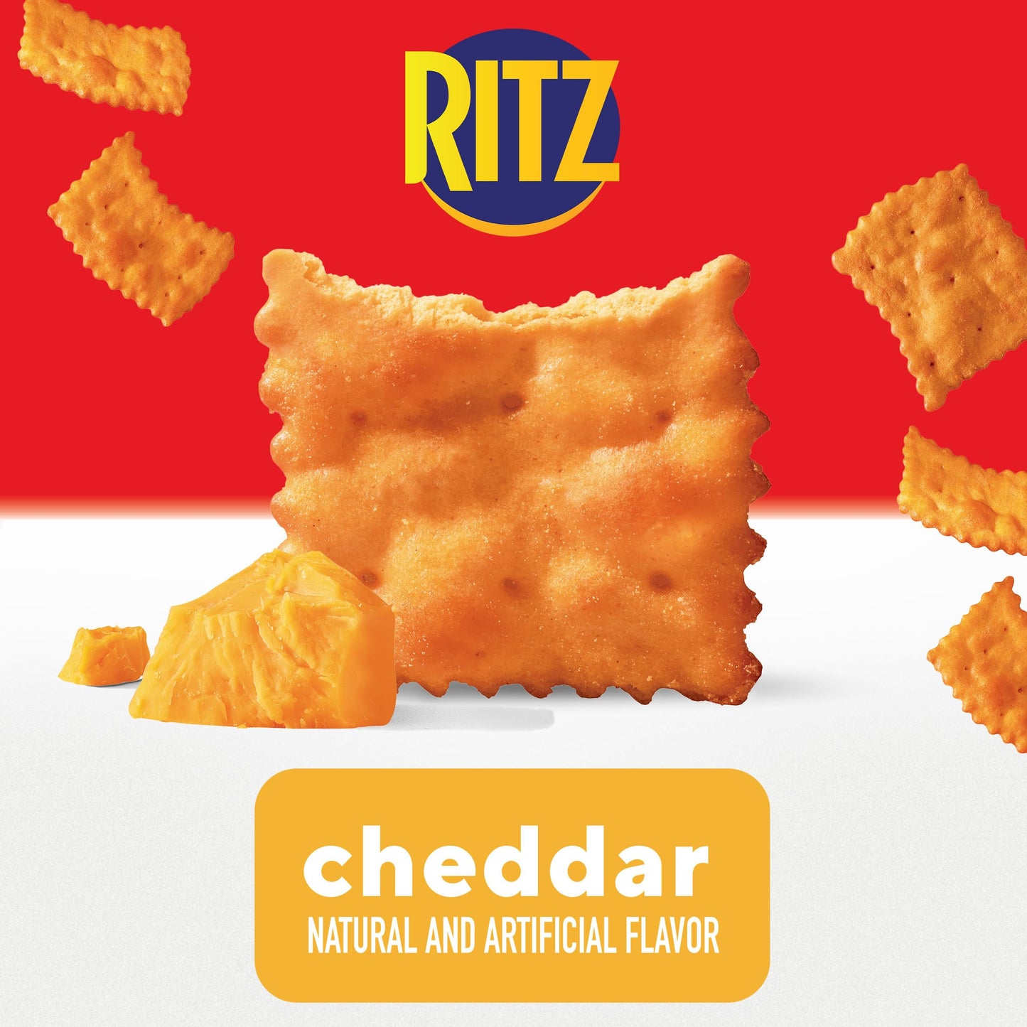 Ritz Toasted Chips Cheddar – 40% Less Fat, Oven Baked, 229g