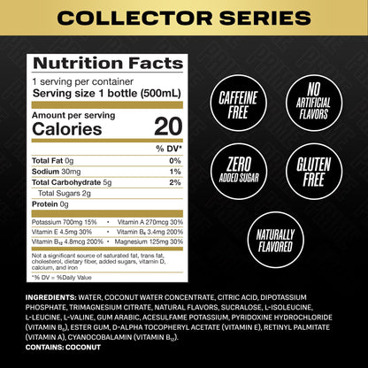 PRIME Hydration Limited Edition Collector Series – Electrolyte Sports Drink (Low Sugar, BCAAs, Vitamins) |  Imported