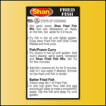 Shan Fried Fish Masala 50G | Original | Imported | Made in UAE