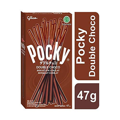 Pocky Double Choco Biscuit Sticks – 47g | Imported Treat