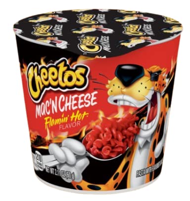 CHEETOS Mac 'n Cheese FLAMIN' HOT Cup – 60g | Imported
