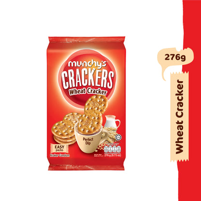 Munchy's Wheat Cracker – 322g | Light & Crispy | Imported