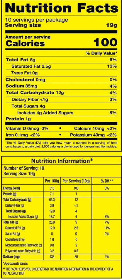 Samudra Lex Lemon Cream Sandwich Biscuits – 190g | Imported