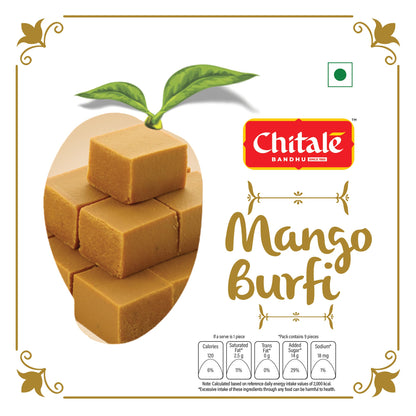 Chitale Bandhu Mango Barfi - A Taste of Alphonso Mango Bliss