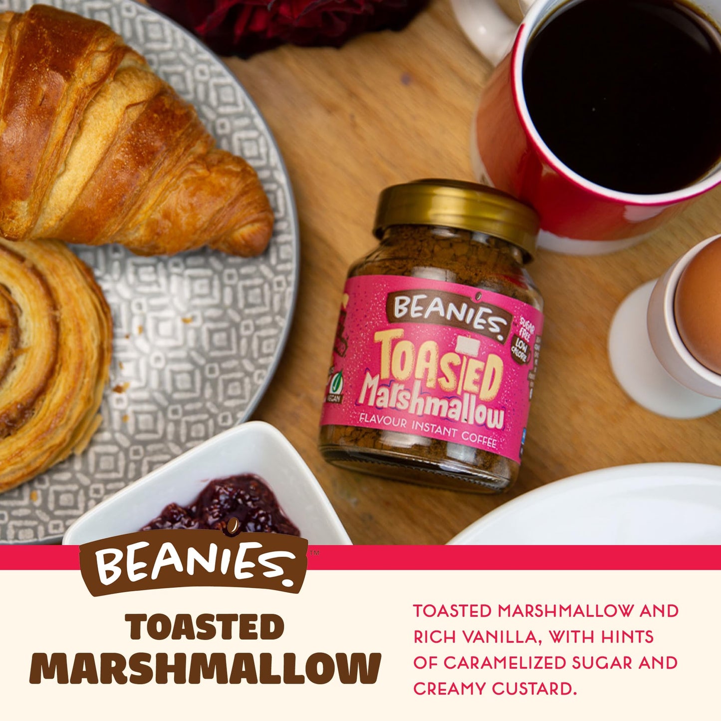 Beanies Toasted Marshmallow Coffee | Sugar-Free 50 g