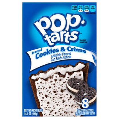 Pop-Tarts Frosted Cookies & Creme – 400g | Imported