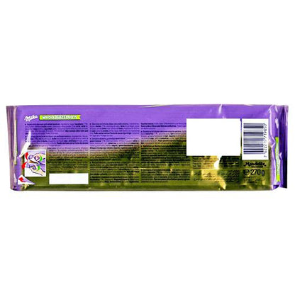 Milka Whole Hazelnut Chocolate Bar – 300g | Imported Alpine Delight