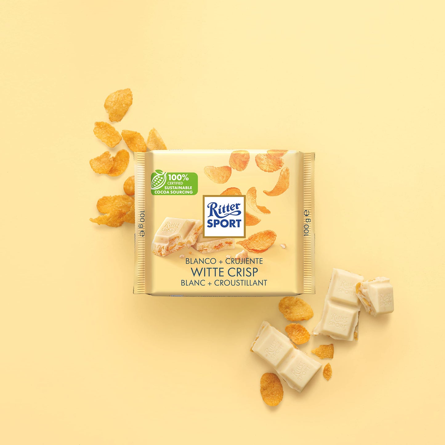 Ritter Sport Witte Crisp White Chocolate – Imported Delight