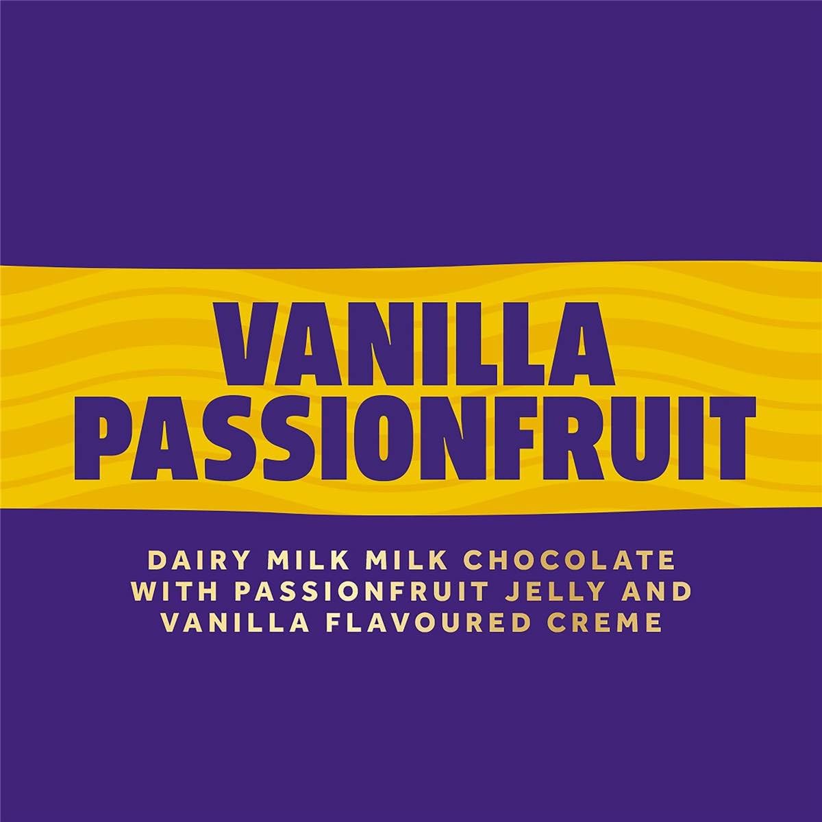 Cadbury Vanilla Passionfruit Dairy Milk Slices 180g | Imported
