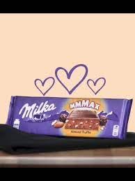 Milka Alpine Milk Chocolate with Truffle & Almonds – 300g (Imported)
