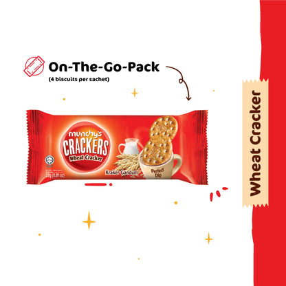 Munchy's Wheat Cracker – 322g | Light & Crispy | Imported