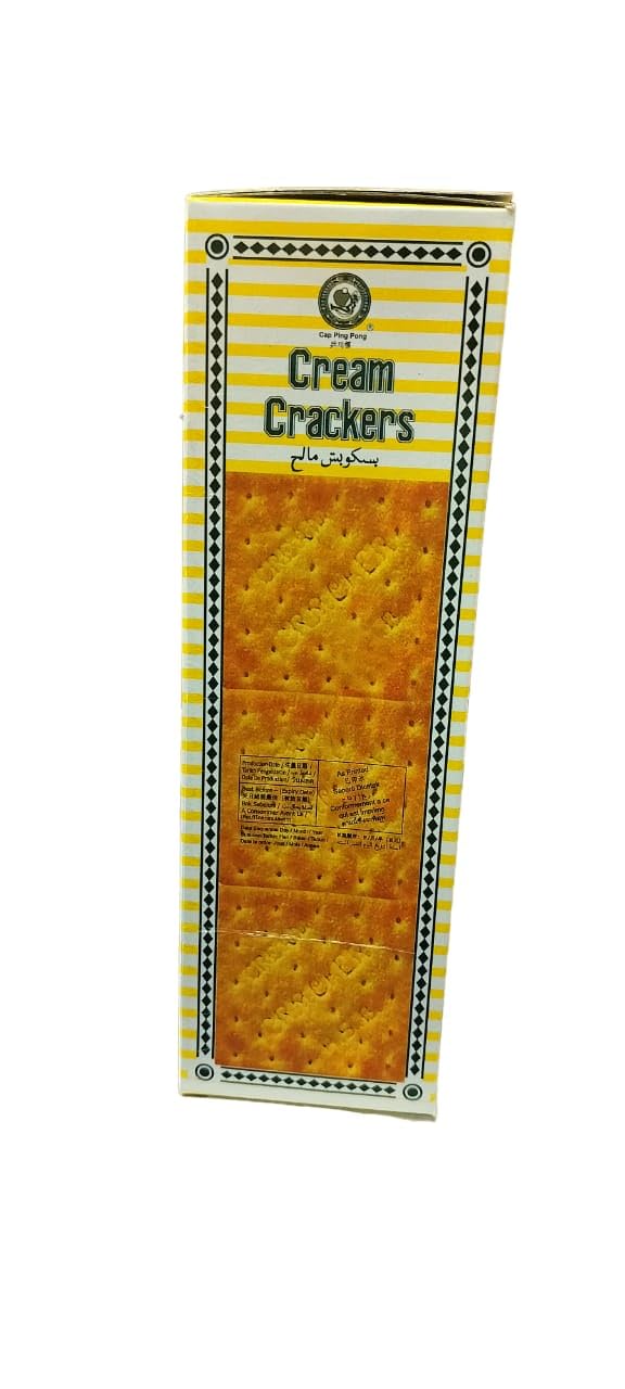 Hup Seng Classic Cream Crackers (Biskut Cap Ping Pong) 400g - Imported