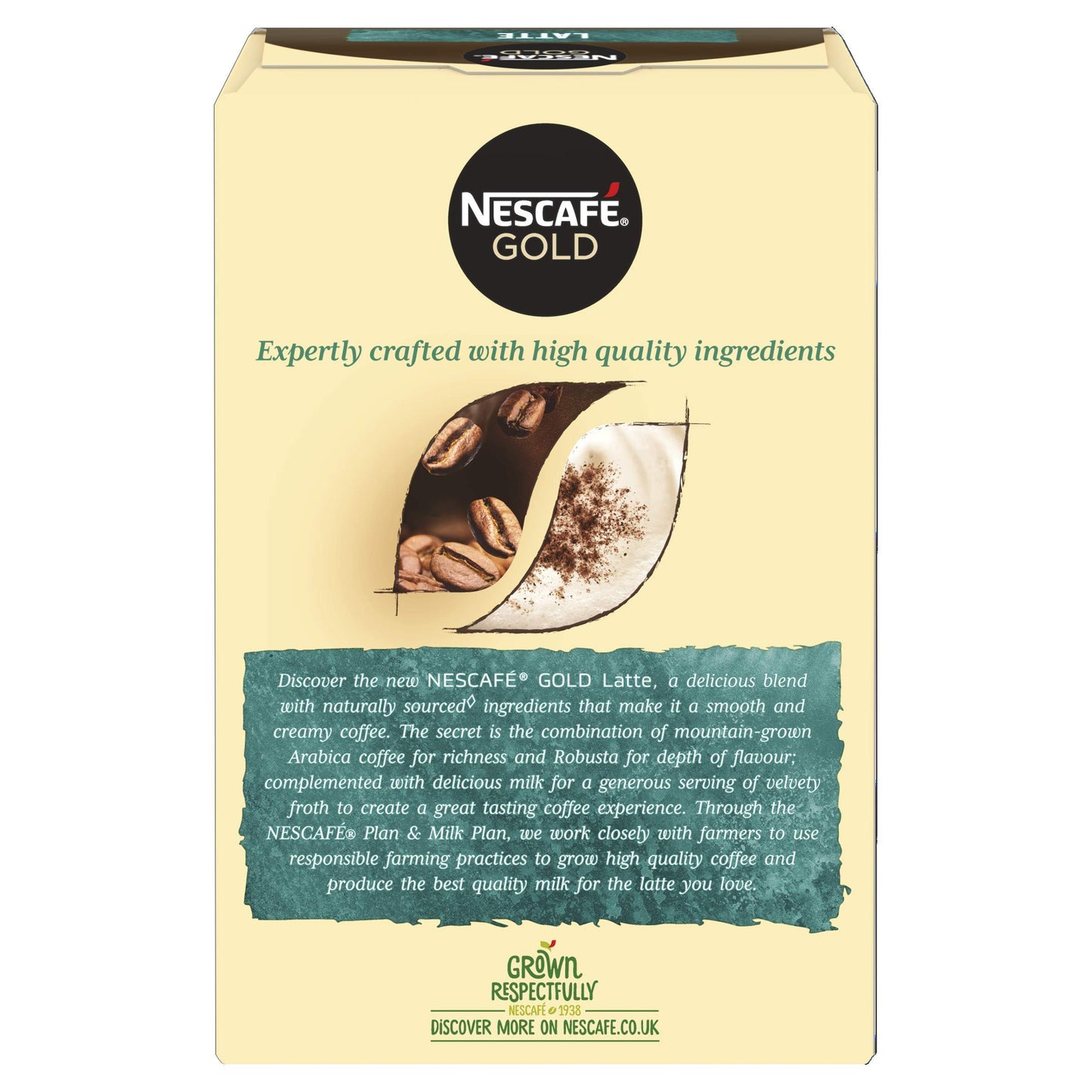 Nescafe Gold Latte coffee - 124G
