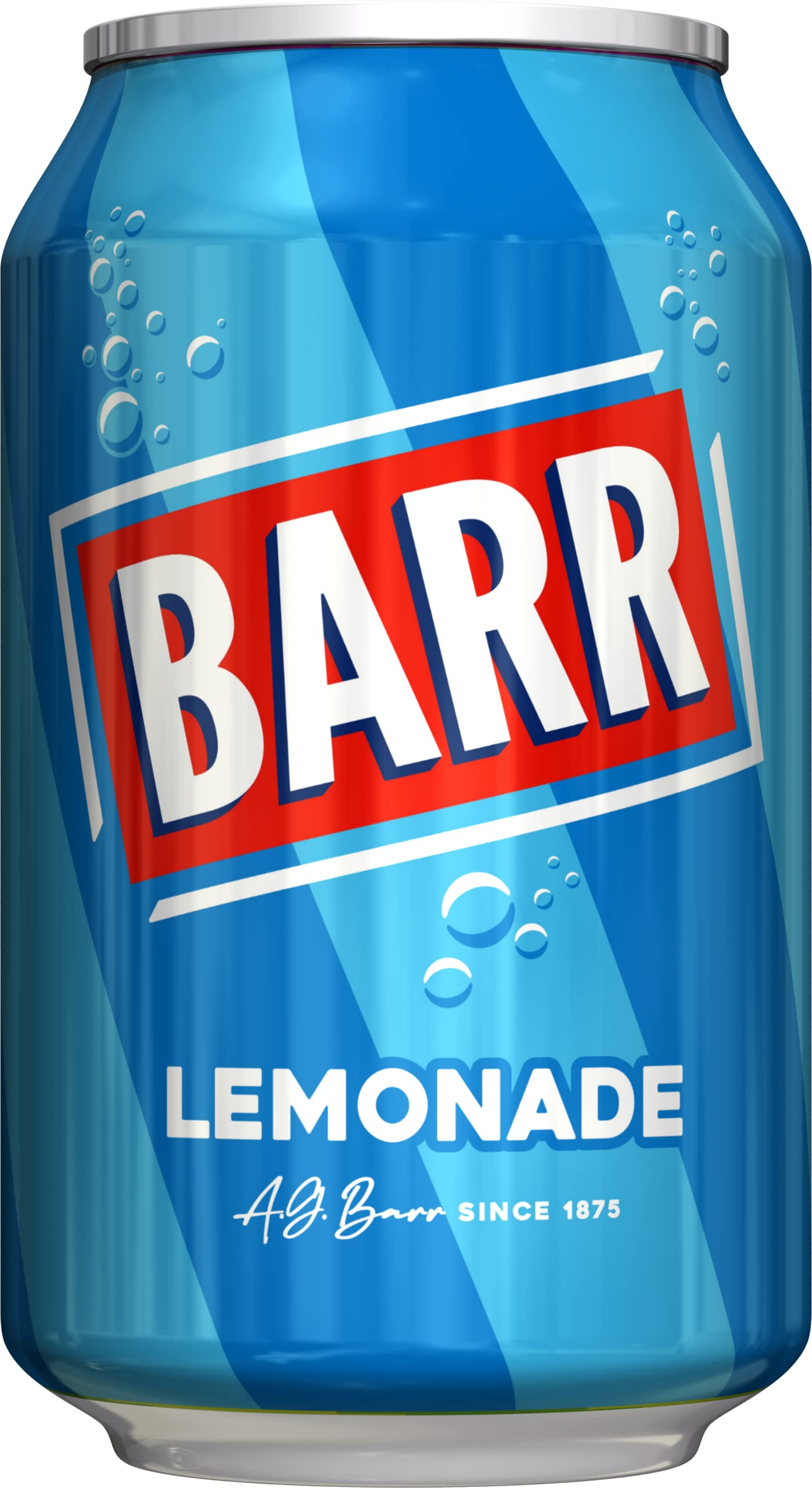 BARR Perfect Lemonade Lemon Flavoured ZERO sugar Drink – 330ml Can | Imported UK