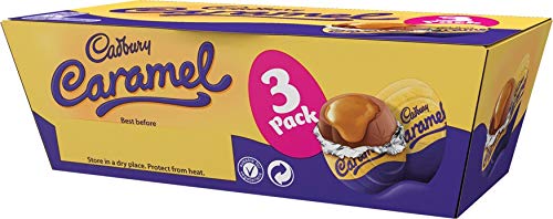 Cadbury Caramel Chocolate 3 Egg Pack – 117g | Imported Treat