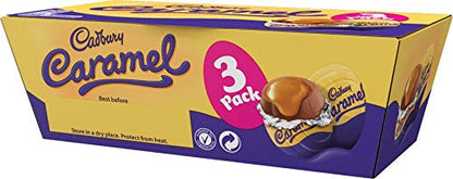 Cadbury Caramel Chocolate 3 Egg Pack – 117g | Imported Treat