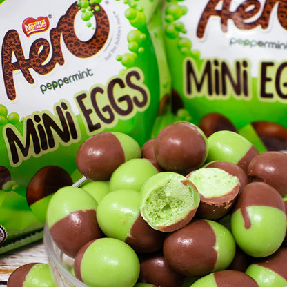 Nestle Aero Peppermint Mini Easter Eggs – 70g | Imported from UK