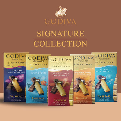 Godiva Signature Mini Bars Stick – 72% Dark Chocolate (90g)-imported