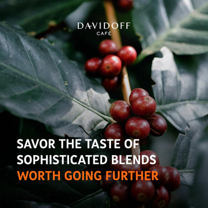 Davidoff Crema Intense Instant Coffee | Imported|  9/12 Intensity - 100% Arabica - 90 grams, Powder, Glass Bottle