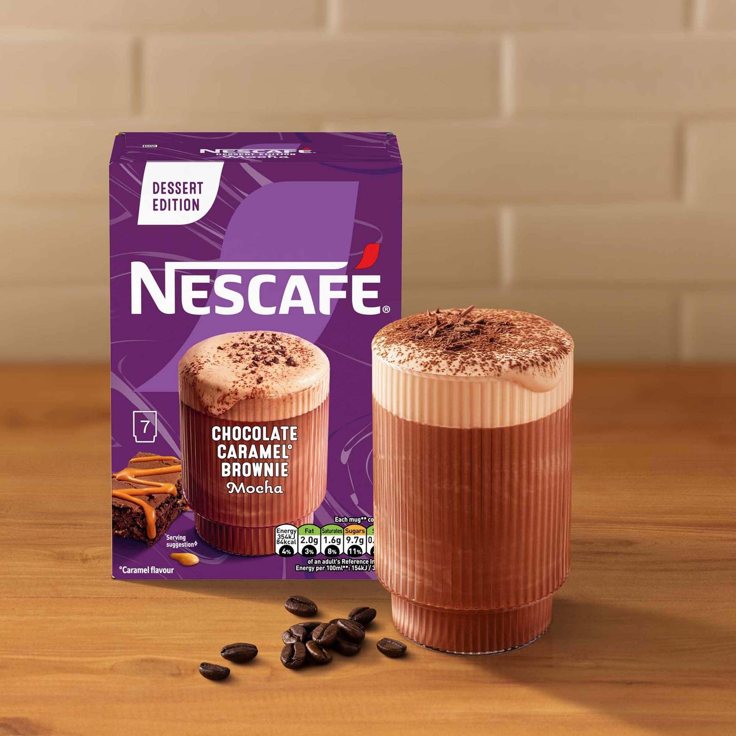 Nescafe Chocolate Caramel Brownie Mocha – Imported Instant Coffee