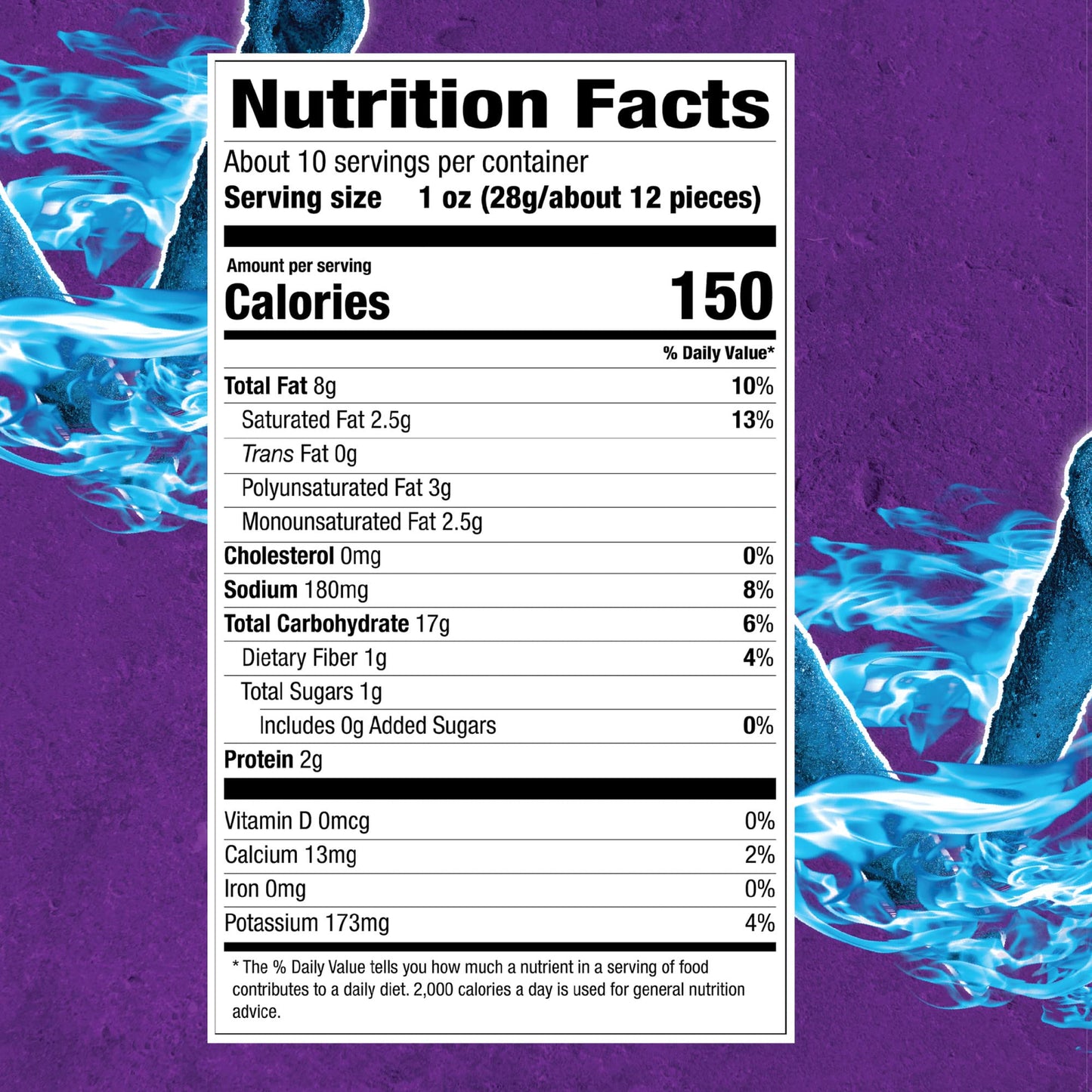 Takis Blue Heat Rolled Tortilla Chips – Hot Chili Pepper Flavor | Imported | 3.25 oz 92.3g