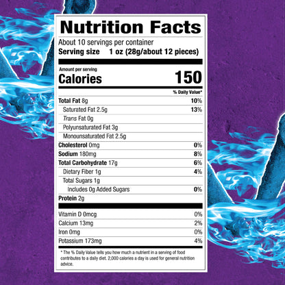 Takis Blue Heat Rolled Tortilla Chips – Hot Chili Pepper Flavor | Imported | 3.25 oz 92.3g