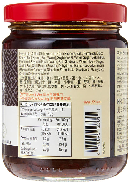 Lee Kum Kee Spicy Black Bean Sauce 226g – Authentic Imported Flavor