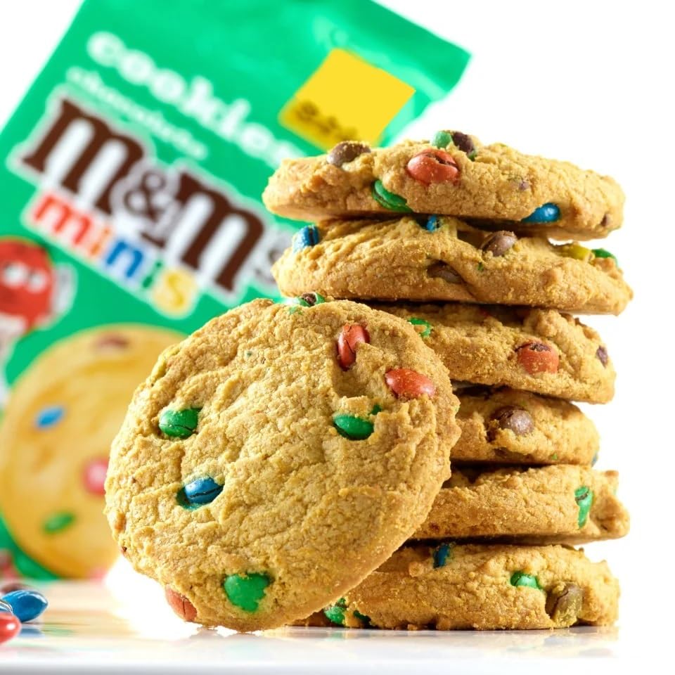 M&M's Minis Cookies with Chocolate Chips – 180g | Imported from USA