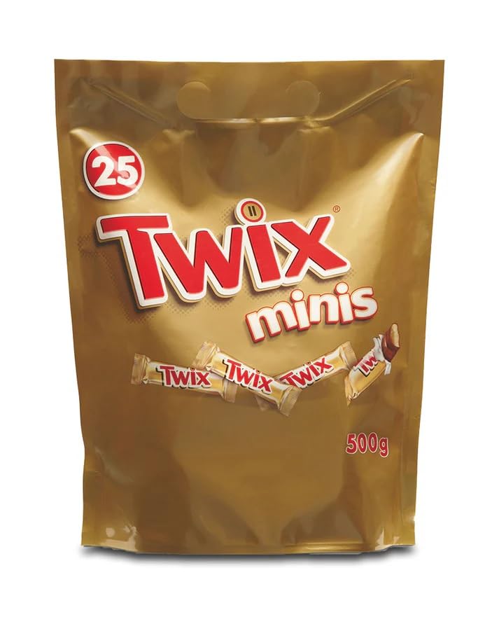 Twix Minis Chocolate Travel Edition – 25pcs Sharing Bag (Imported)