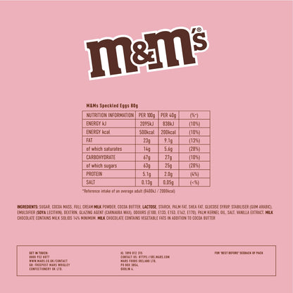 M&M's Speckled Easter Mini Chocolate Eggs – 80g | Imported