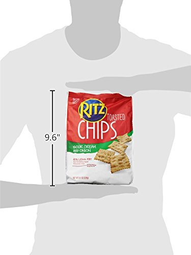 Ritz Toasted Chips Sour Cream & Onion – 229g | Imported