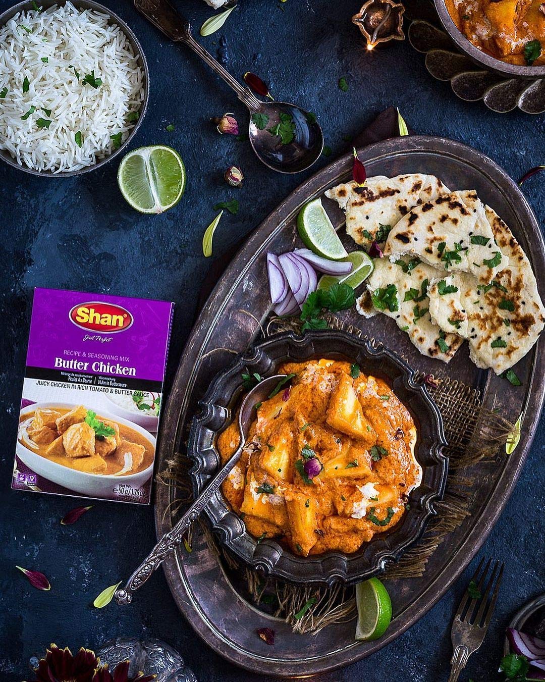 Shan Butter Chicken Masala, Imported 50g