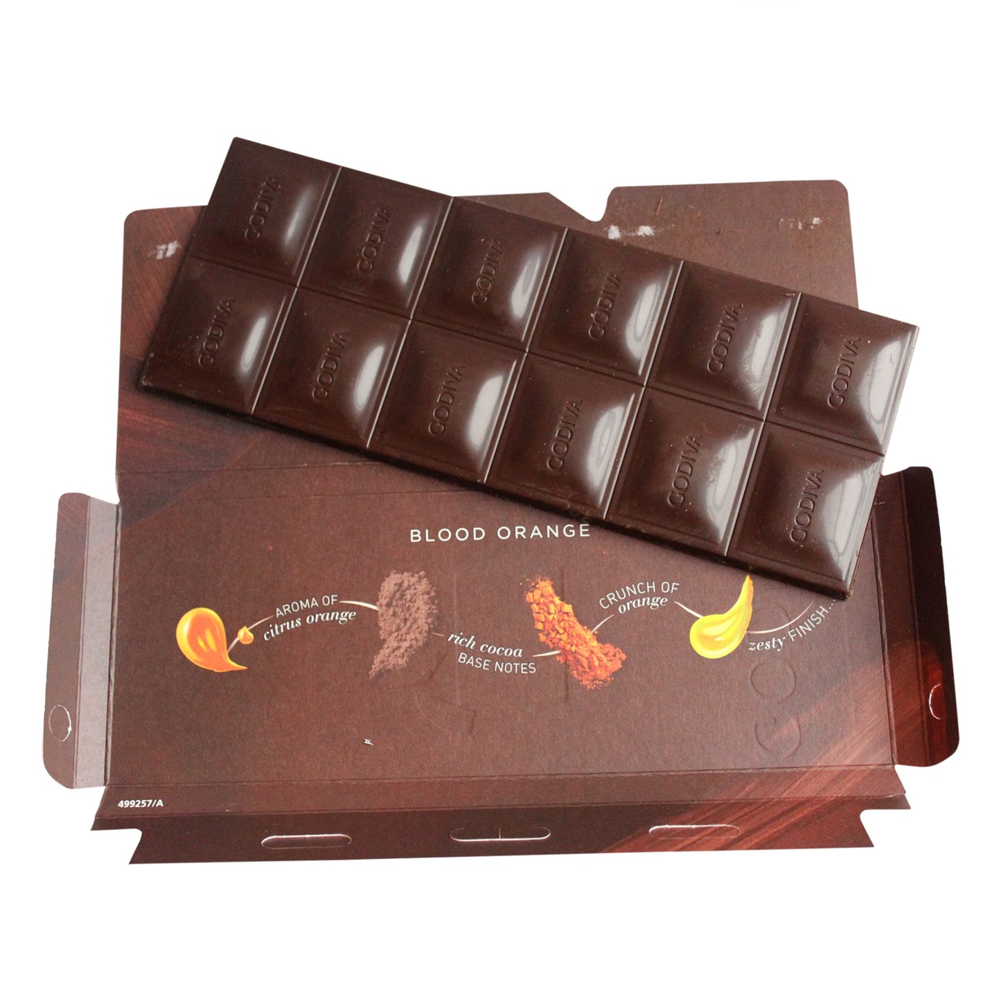 Godiva Belgium 90G Bar Blood Orange | Imported