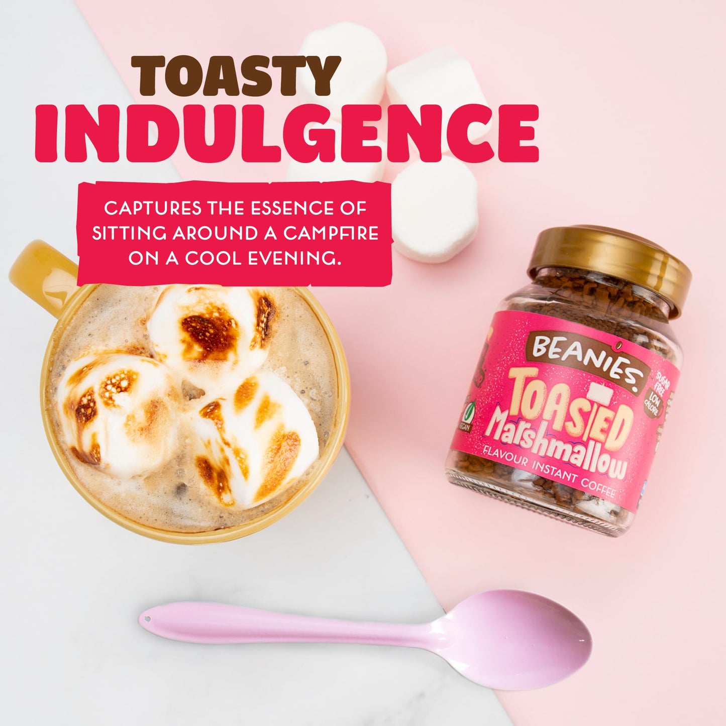 Beanies Toasted Marshmallow Coffee | Sugar-Free 50 g