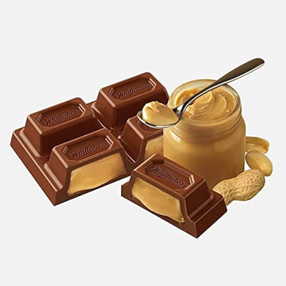 Whittaker's Peanut Butter Chocolate Bar - 33% Cocoa, Rich & Creamy, 220g | Imported