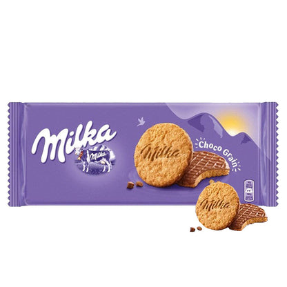 Milka Choco Grains Biscuits Collection 126G | Imported Chocolate