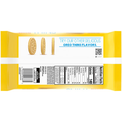 OREO Thins Lemon Creme Sandwich Cookies – Imported | 287g