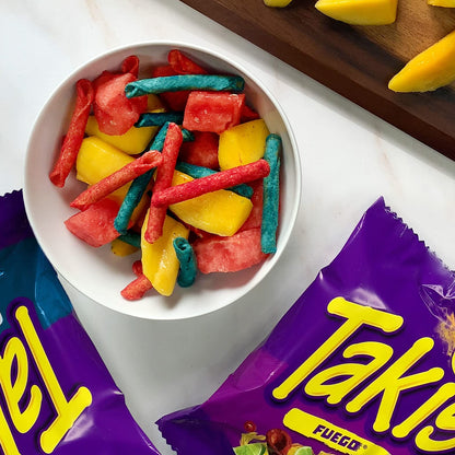 Takis Blue Heat Rolled Tortilla Chips – Hot Chili Pepper Flavor | Imported | 3.25 oz 92.3g