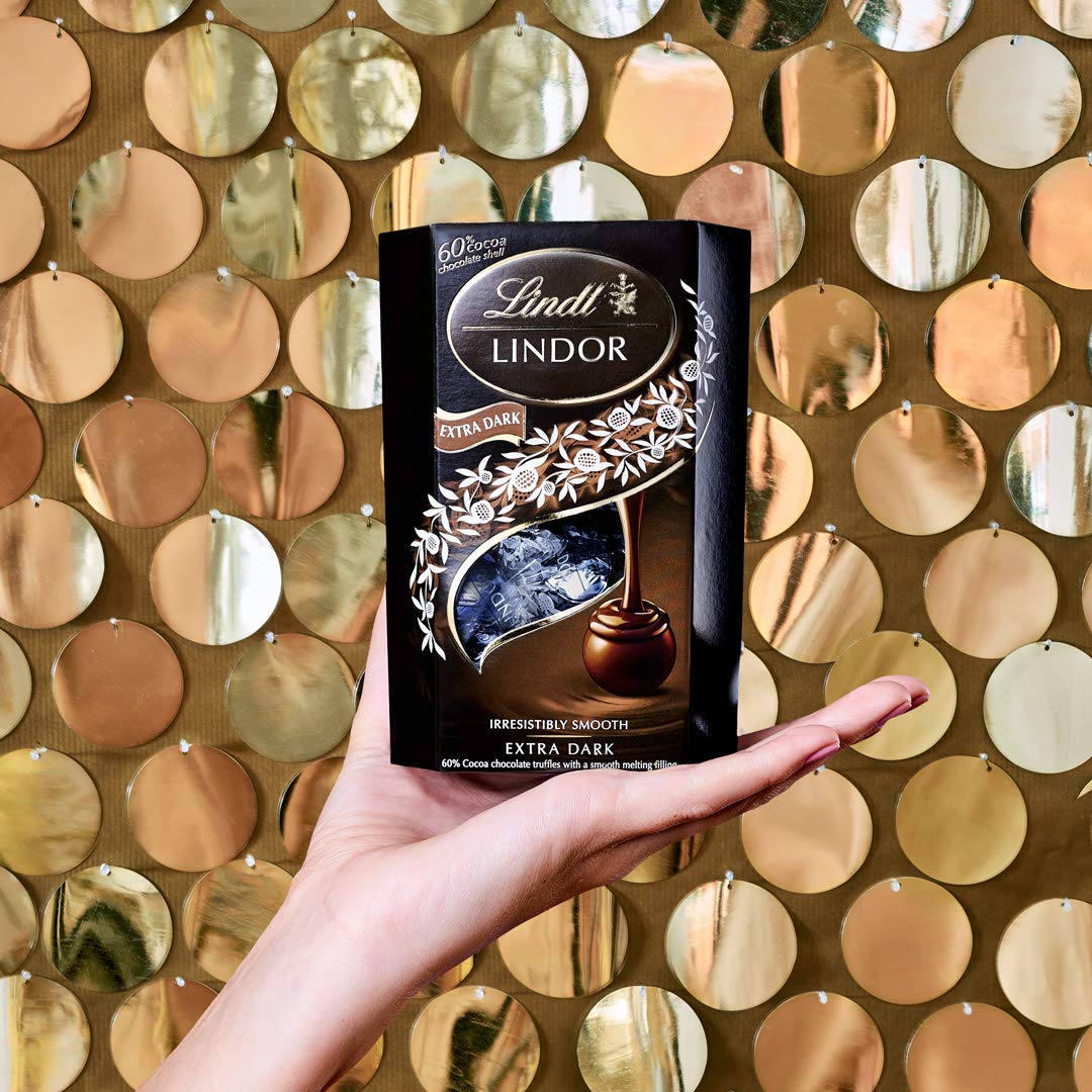 Lindt Lindor Extra Dark Truffles 60% Cocoa – 200g | Imported