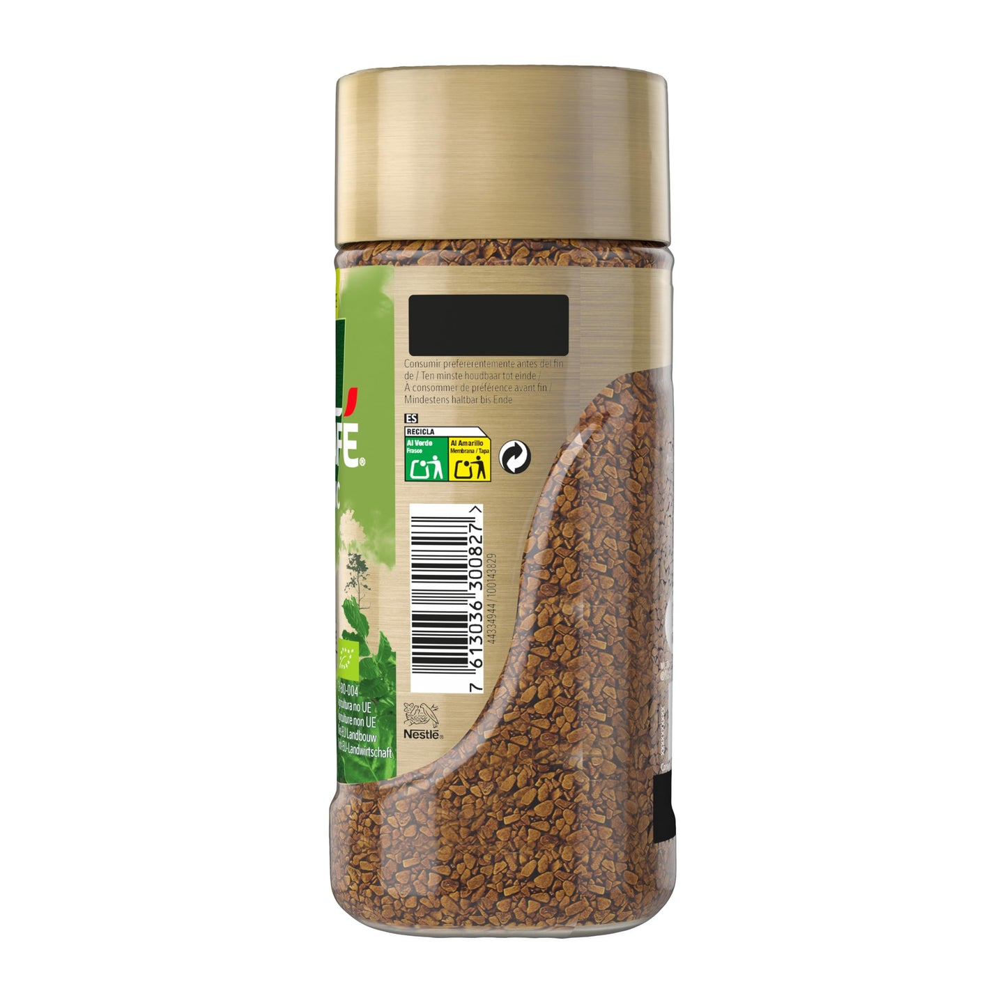 Nescafe Gold Organic Roast & Ground Coffee (100g Glass) Premium Blend- Imported