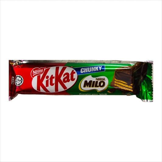 KitKat Chunky Milo 38g bar, pack of 3, Malaysia