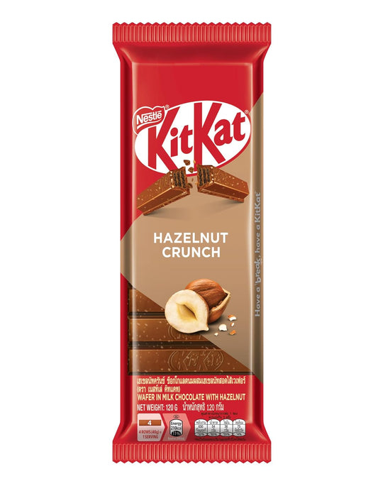 KitKat Hazelnut Crunch bar 120g