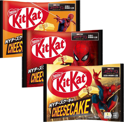 KitKat NY Cheesecake Spider-Man Japan mini pack
