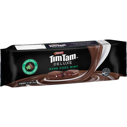 Arnott's Tim Tam Deluxe Dark Choc Mint 175g pack