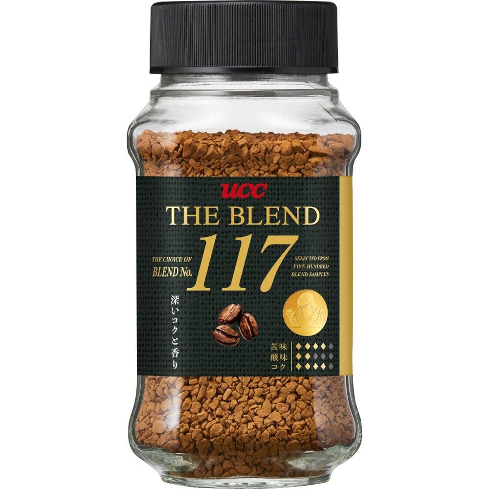 UCC The Blend 117 instant coffee glass jar Japan