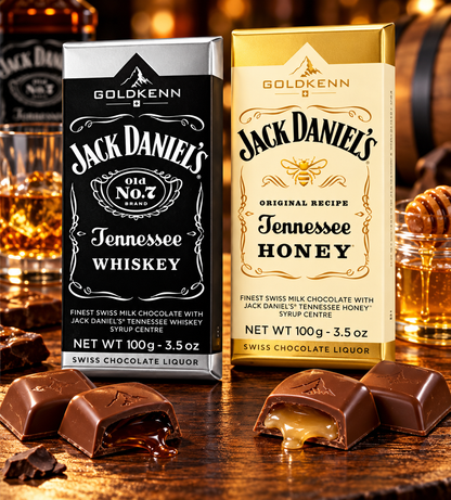 Goldkenn Jack Daniel's whiskey chocolate with liquid whiskey centre