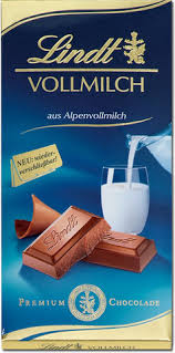 Imported Lindt Vollmilch Milk Chocolate Bar – Creamy Swiss Style 100g