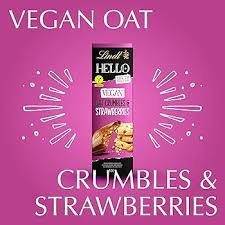 Lindt Hello Vegan Oat Strawberry Chocolate 100g