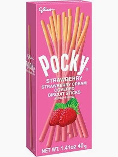 Imported Glico Pocky Strawberry –  Berry Sticks
