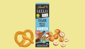 Lindt HELLO Pretzel & Nuts Vegan Chocolate 100g